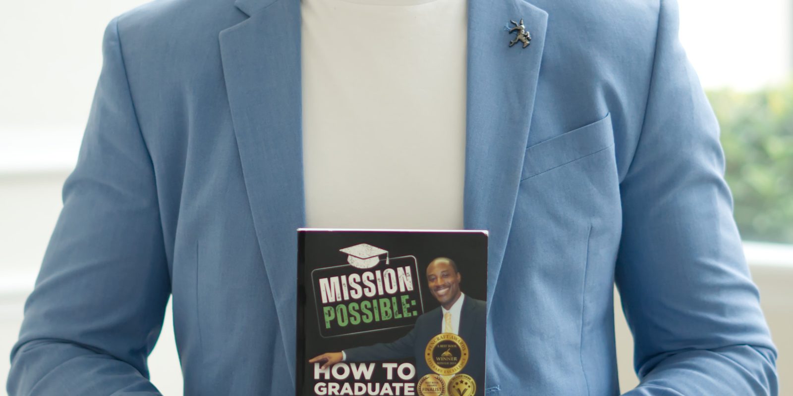 Florida Book Award Recipient for Mission Possible, Dr. Juan P. Chisholm is recognized as Kingdom Book Award Finalist